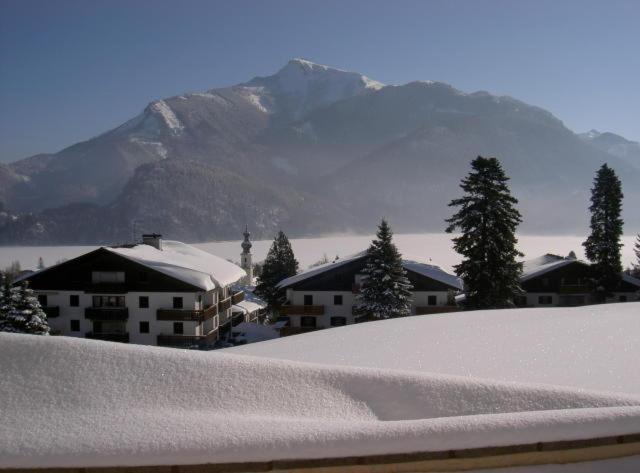 Ferienwohnung Schossleitner - Der Wohlfuehl-Ansitz Am Wolfgangsee Mit Weitblick ザンクト・ギルゲン エクステリア 写真