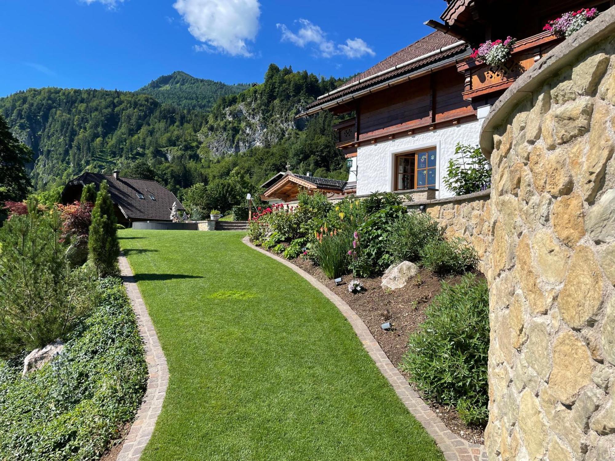 Ferienwohnung Schossleitner - Der Wohlfuehl-Ansitz Am Wolfgangsee Mit Weitblick ザンクト・ギルゲン エクステリア 写真
