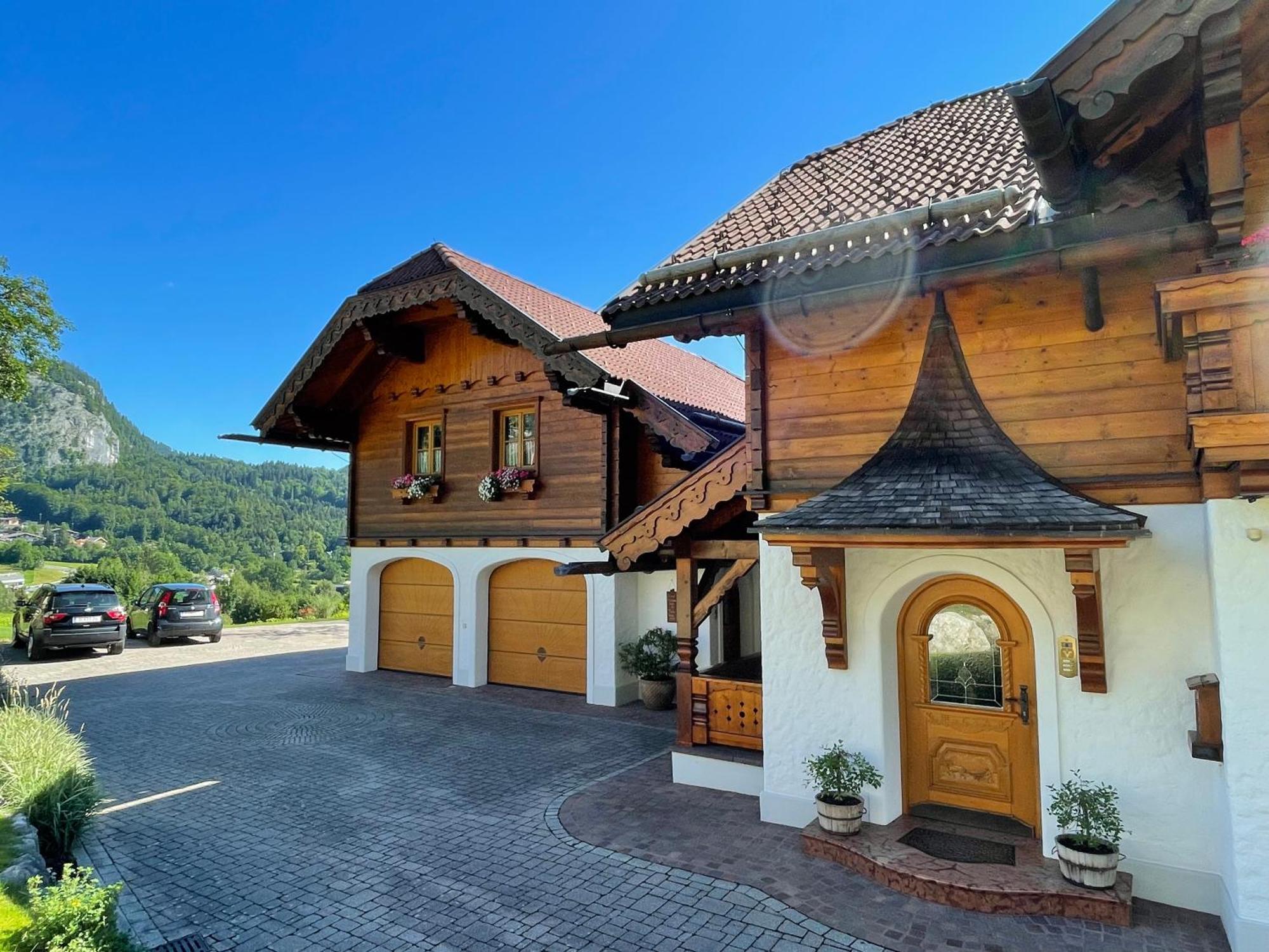 Ferienwohnung Schossleitner - Der Wohlfuehl-Ansitz Am Wolfgangsee Mit Weitblick ザンクト・ギルゲン エクステリア 写真